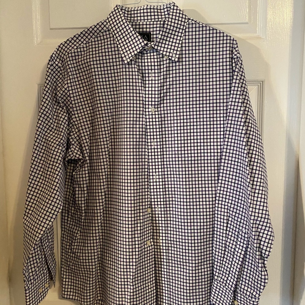 Jos A Bank button down collar shirt